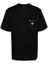 Fendi Logo-print Cotton T-shirt In Black