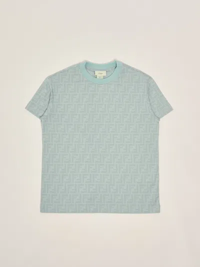 Fendi Kids' T-shirt T-shirt In Blue