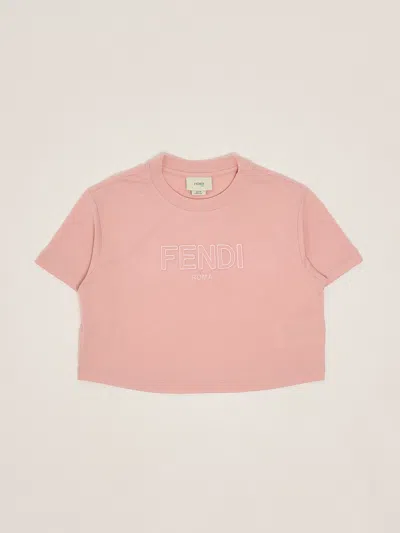 Fendi Kids' T-shirt T-shirt In Purple