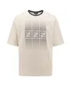 Fendi Man T-shirt Man White T-shirts In White