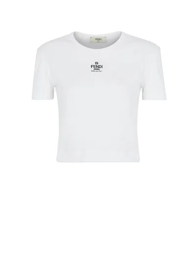 Fendi T-shirt In White