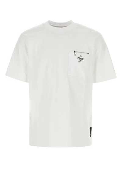 Fendi T-shirt In White