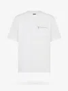Fendi Ff Chest Pocket Cotton T-shirt In White
