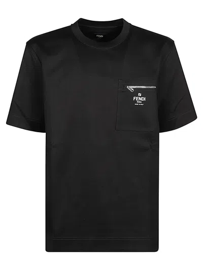 FENDI FENDI T-SHIRT WITH LOGO