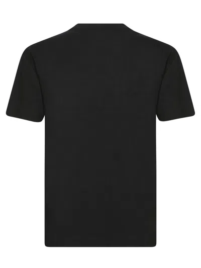 Fendi T-shirt With Logo In Black