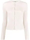 Fendi T-shirts Beige