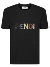 Fendi T-shirts In Black