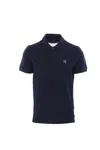 Fendi Dark Blue Piquet Polo Shirt