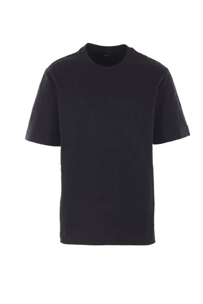 Fendi T-shirts And Polos In Black