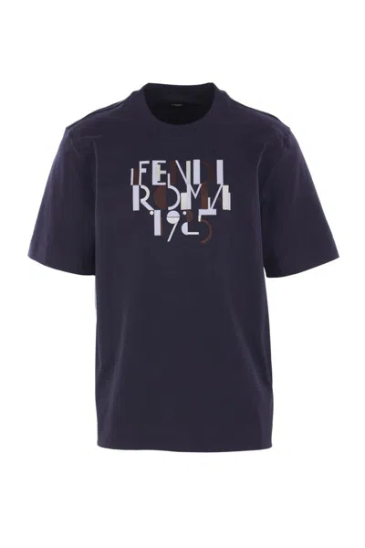 FENDI FENDI T-SHIRTS AND POLOS