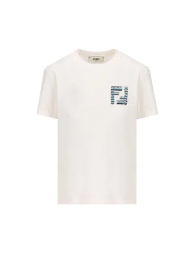 FENDI FENDI T-SHIRTS AND POLOS