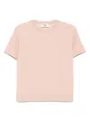 Fendi Ff Cotton And Viscose Short Sleeved Jumper