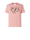 Fendi T-shirt In Pink