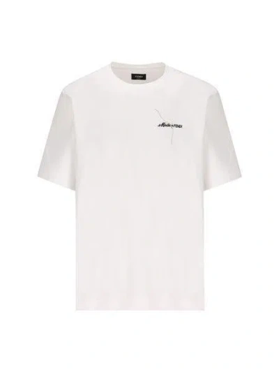 Fendi T-shirts & Tops In Bianco