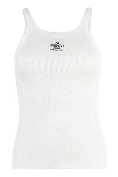 Fendi T-shirts & Tops In White