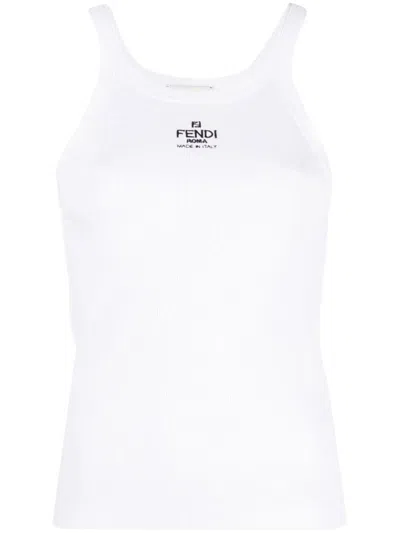 Fendi T-shirts & Tops In White