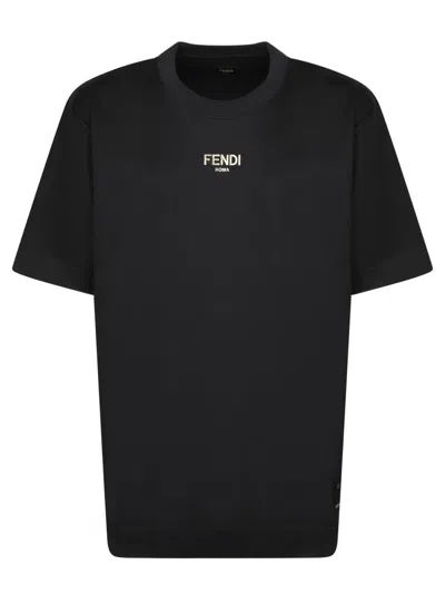 Fendi T-shirts In Black