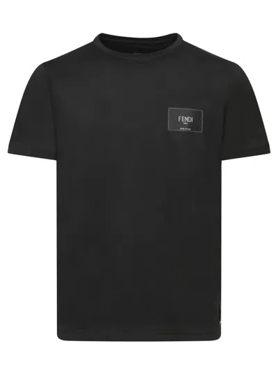 Fendi T-shirts In Black