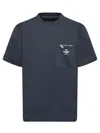 Fendi Roma T-shirt In Blue