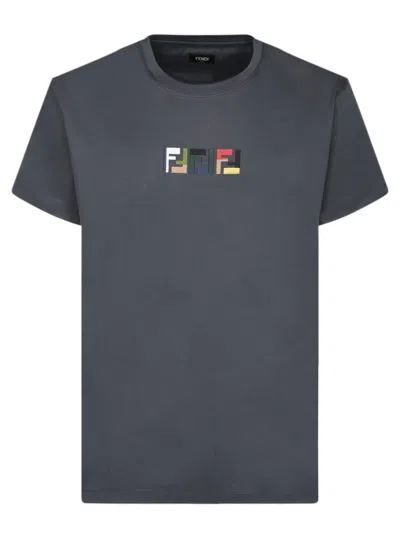 Fendi T-shirts In Gray