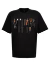 Fendi T-shirt In Nero