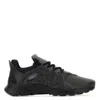 Fendi Tag Technical Mesh Running Sneakers In Black