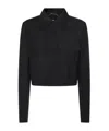 Fendi Black Boxy Jacket In Wool In Black