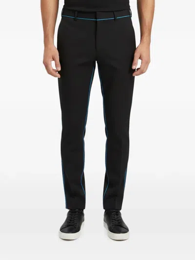 Pre-owned Fendi Tailored Gabardine Trousers In Black