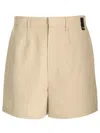 Fendi Tailored Shorts In Beige