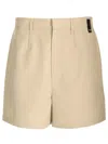 Fendi Tailored Shorts In Beige