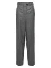 Fendi Wide Leg Wool Pants
