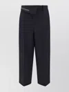 Fendi Tailored Trousers With Belt Loops And Wide Leg