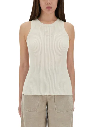 FENDI FENDI TANK TOP WITH LOGO