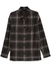 Fendi Go To Jacket Tartan In Multi