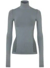 Fendi Turtleneck Sweater In Gray