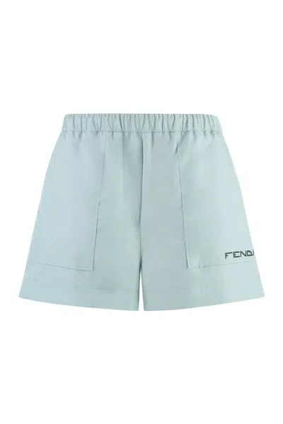 FENDI FENDI TECHNO FABRIC SHORTS