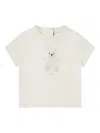 Fendi Teddy-motif Top In White