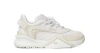 Fendi Textured And Smooth Neutral  Sneakers