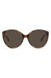 FENDI THE FENDI FINE 59MM ROUND SUNGLASSES