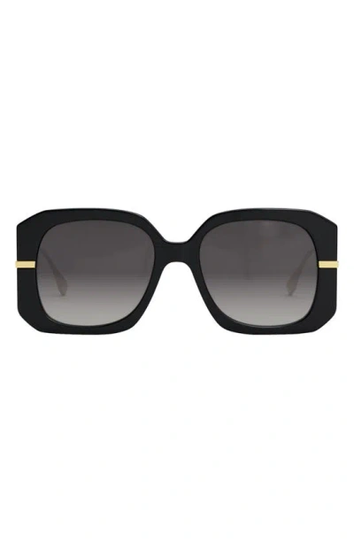 Fendi Graphy Sunglasses In Noir