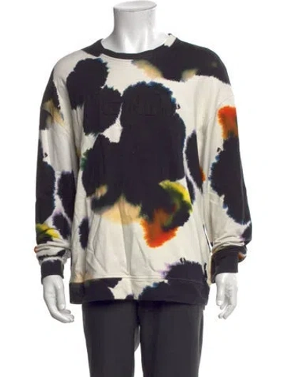 Pre-owned Fendi Tie-dye Print Long Sleeve Shirt In Multicolor