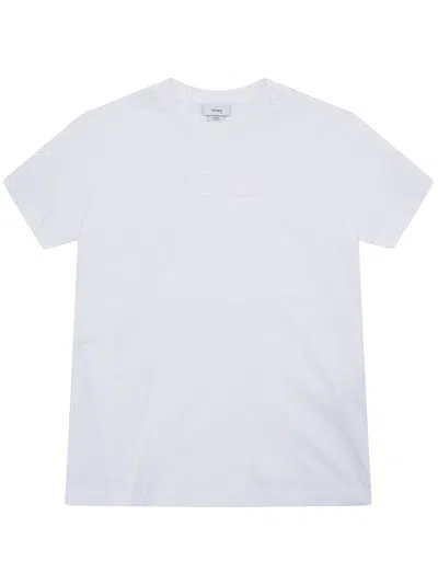 Fendi Kids' Tinto Jersey T-shirt In White