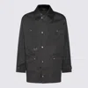 Fendi Tobacco Casual Jacket In Black