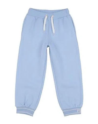 Fendi Babies'  Toddler Boy Pants Sky Blue Size 5 Cotton