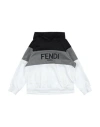 Fendi Babies'  Toddler Boy Sweatshirt Black Size 4 Polyester, Cotton