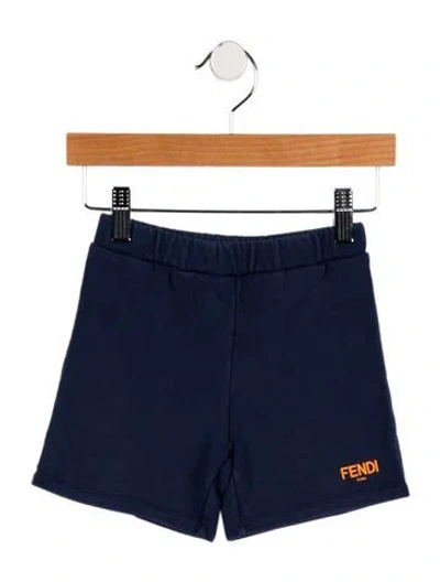 Pre-owned Fendi Babies' Toddler Boys' Shorts In Blue