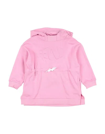 Fendi Babies' Sweatshirts In Pink