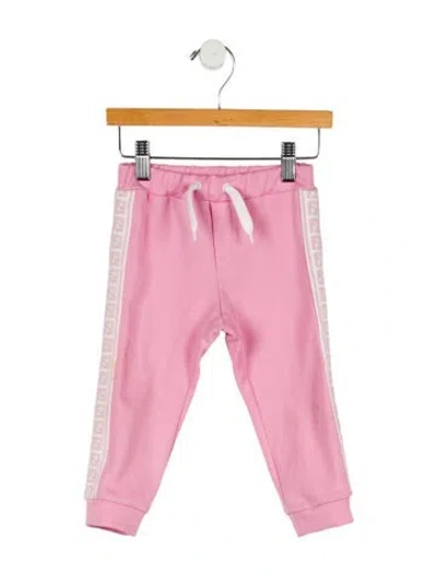 Pre-owned Fendi Babies' Toddler Girls' Sweatpants In Pink