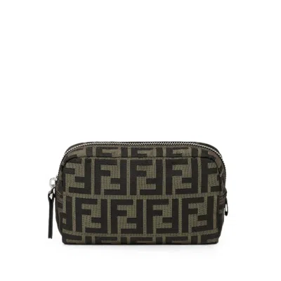 Fendi Toiletry Case Micro In Black