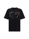 Fendi T-shirt In Nero